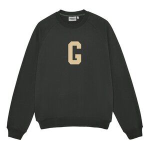 Fear of God Essentials G-Letter Flocked Print Streetwear Hoodie Season 7